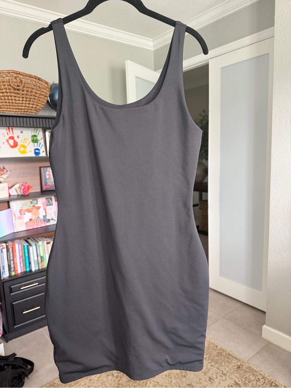 Express Black Sleeveless Body Contour Dress